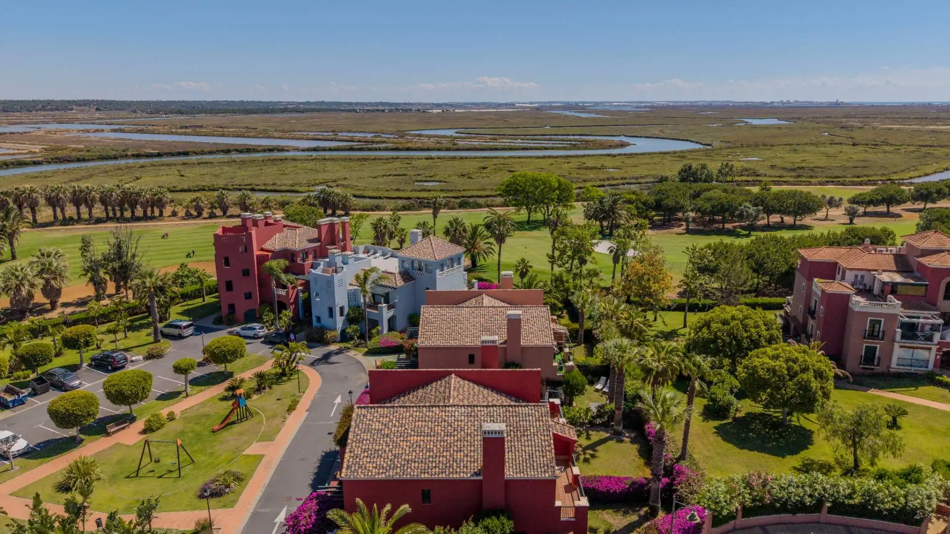 Vista exterior de Casa adosada en venta en Ayamonte con Aire acondicionado, Calefacción y Jardín privado