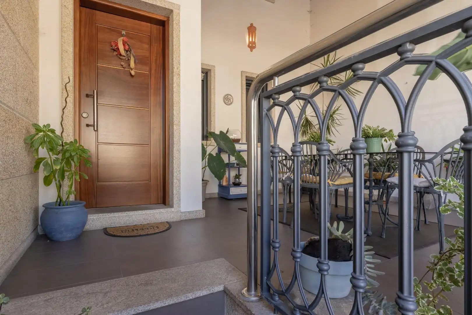 Casa adosada en venta en Moaña con Calefacción, Terraza y Amueblado