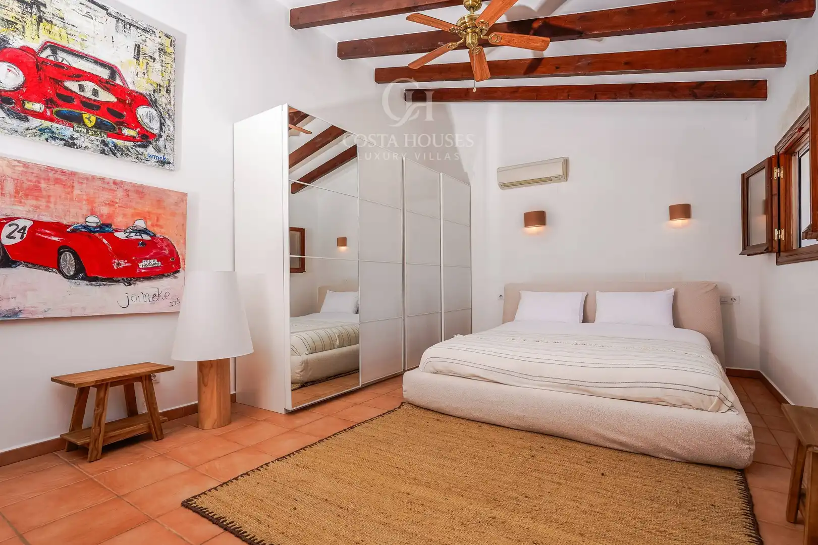 Bedroom of Houses for sale in Jávea / Xàbia  with Air Conditioner, Heating and Private garden