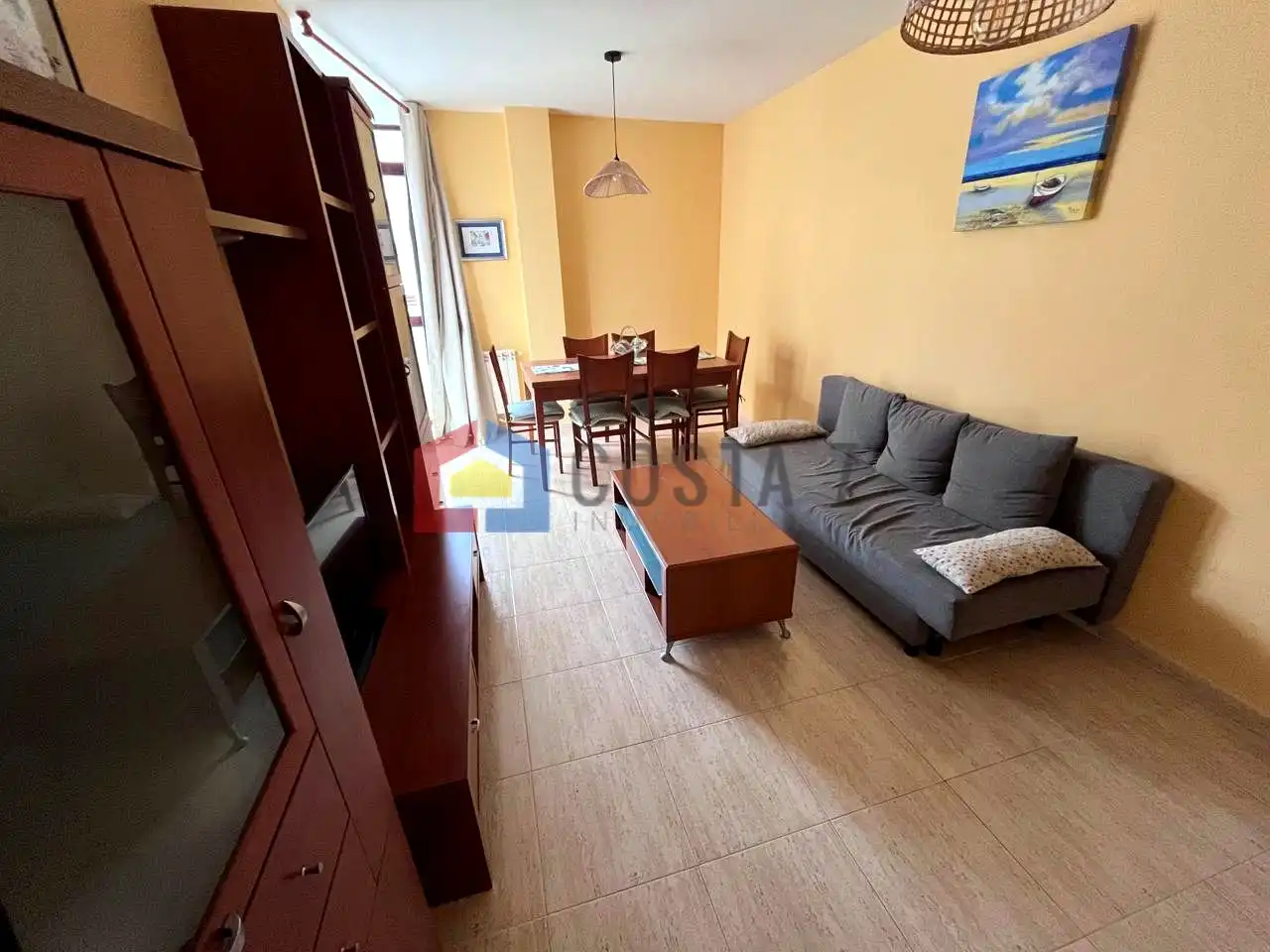 Wohnzimmer von Wohnung zum Verkauf in Arnuero mit Abstellraum und Möbliert