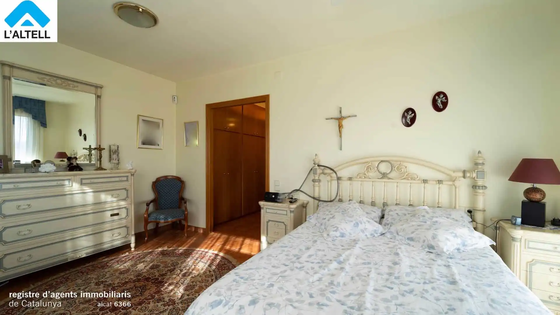 Schlafzimmer von Haus oder Chalet zum Verkauf in L'Ametlla del Vallès mit Klimaanlage, Heizung und Privatgarten