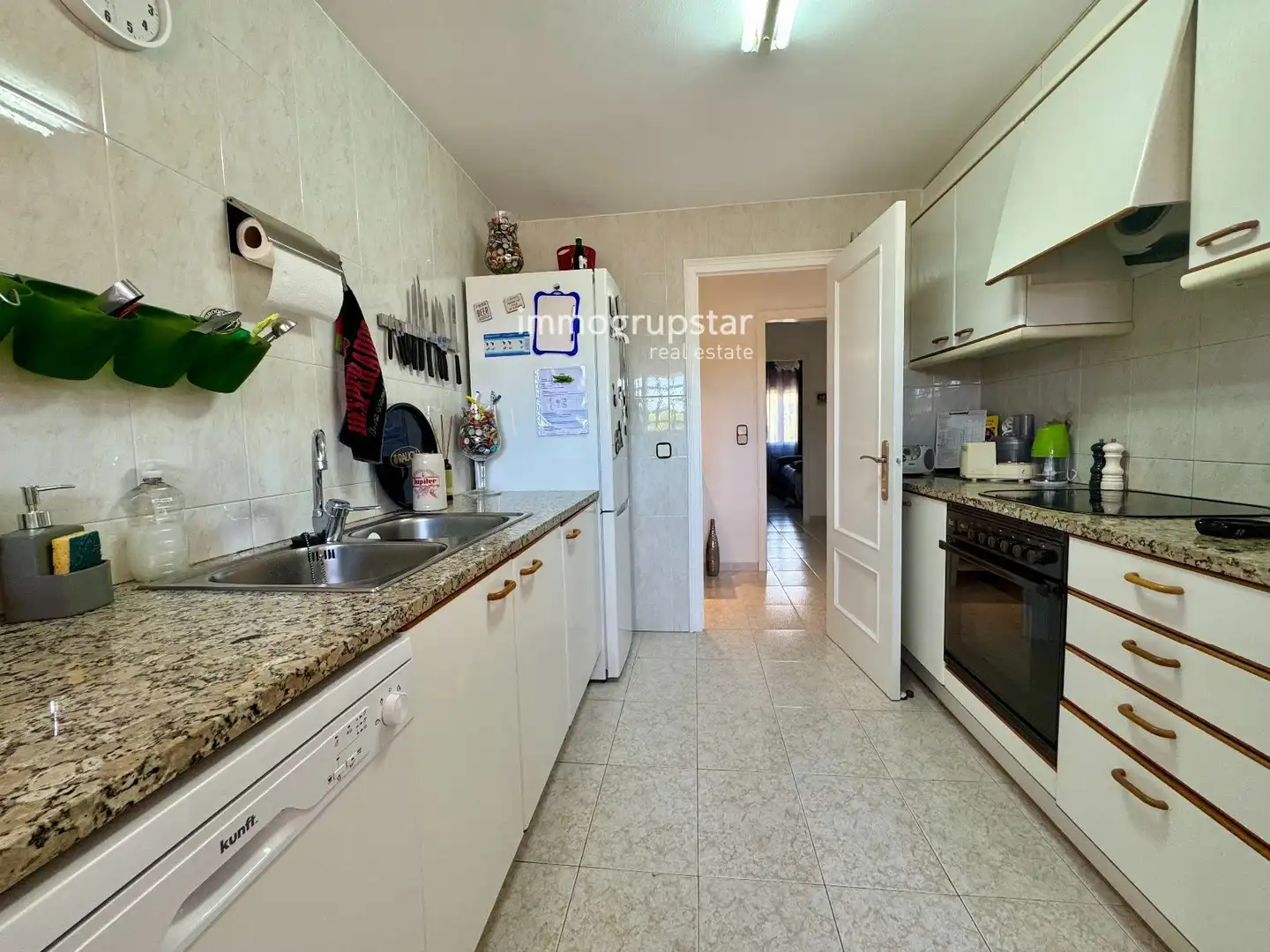 Kitchen of Flat for sale in Calonge i Sant Antoni  with Air Conditioner, Heating and Terrace