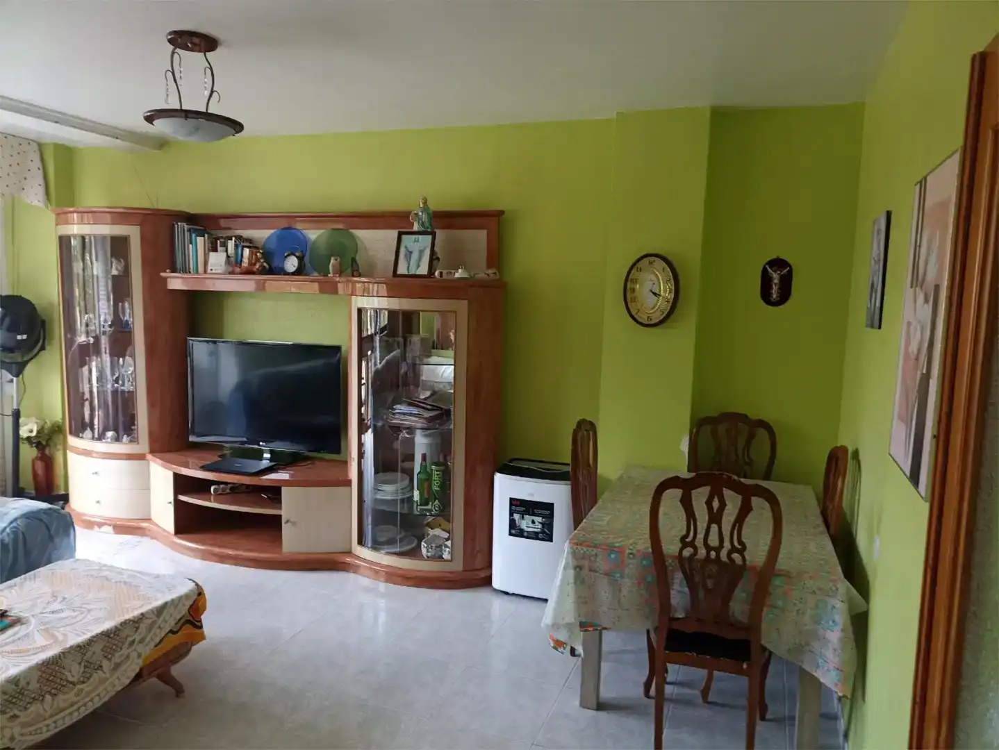Living room of Flat for sale in Calpe / Calp  with Furnished, Oven and Washing machine