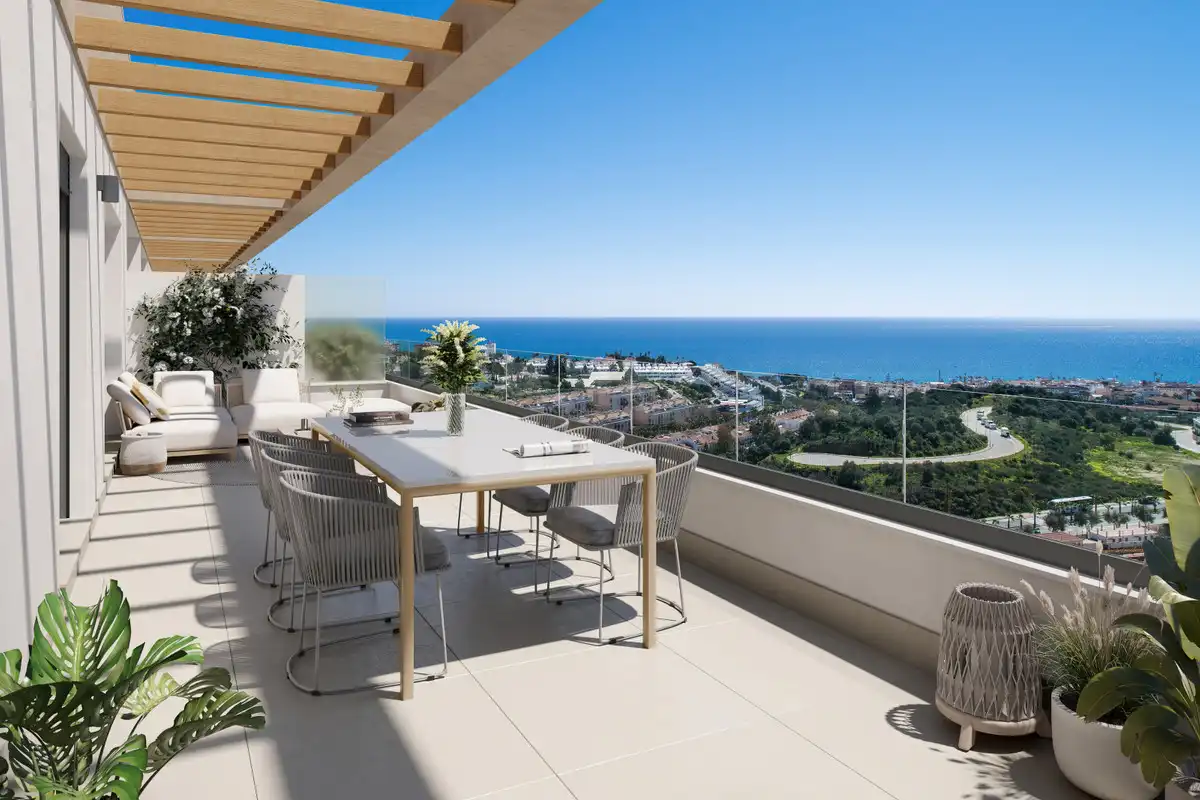 Terrace of Flat for sale in Mijas  with Terrace and Storage room