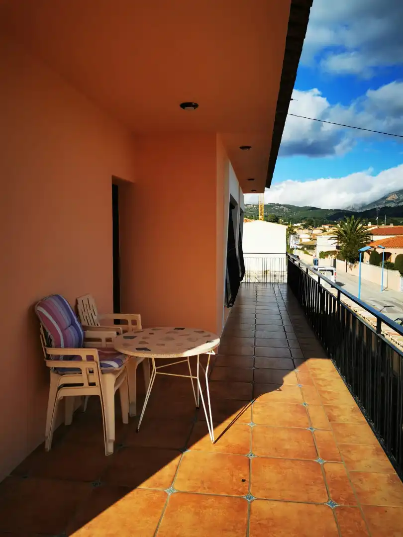 Terraza de Casa o chalet de alquiler en Polop con Calefacción, Jardín privado y Terraza