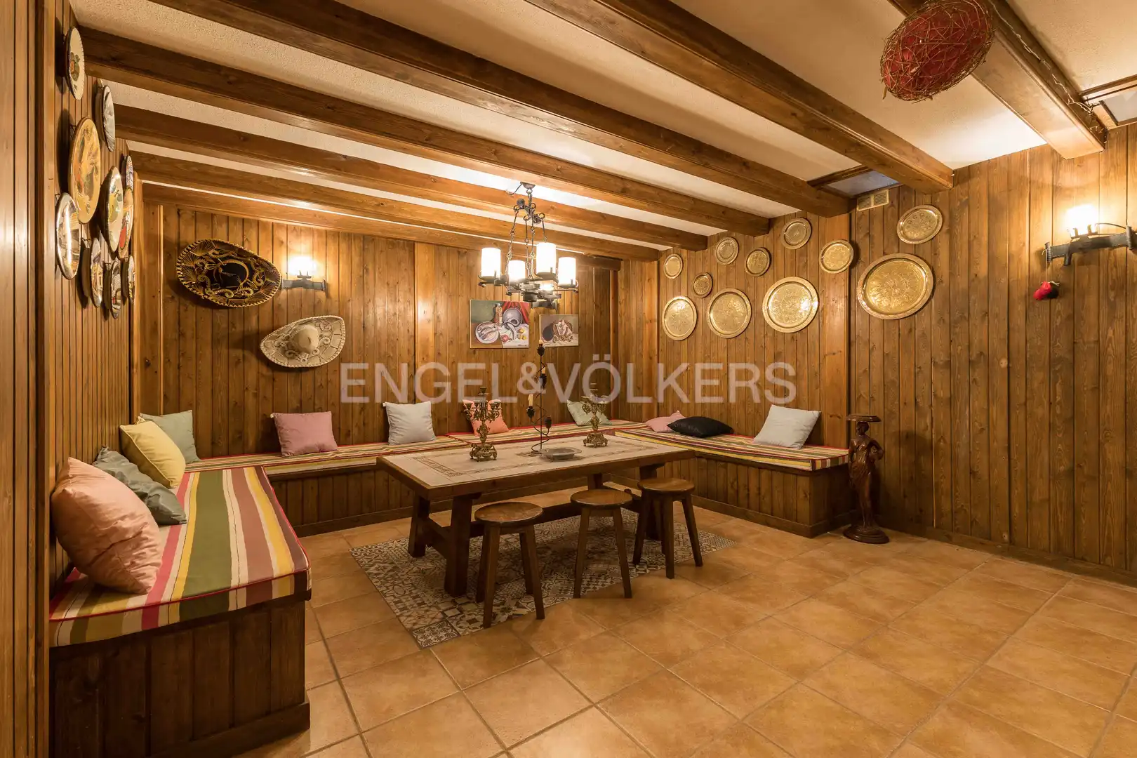 Comedor de Casa o chalet en venta en Creixell con Aire acondicionado, Calefacción y Jardín privado