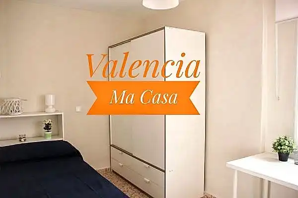 Dormitori de Pis per a compartir en Valencia amb Moblat