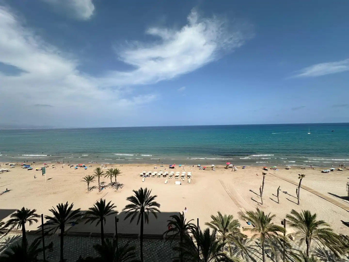 Mini appartamento con terrazza in affitto a Avenida NIZA