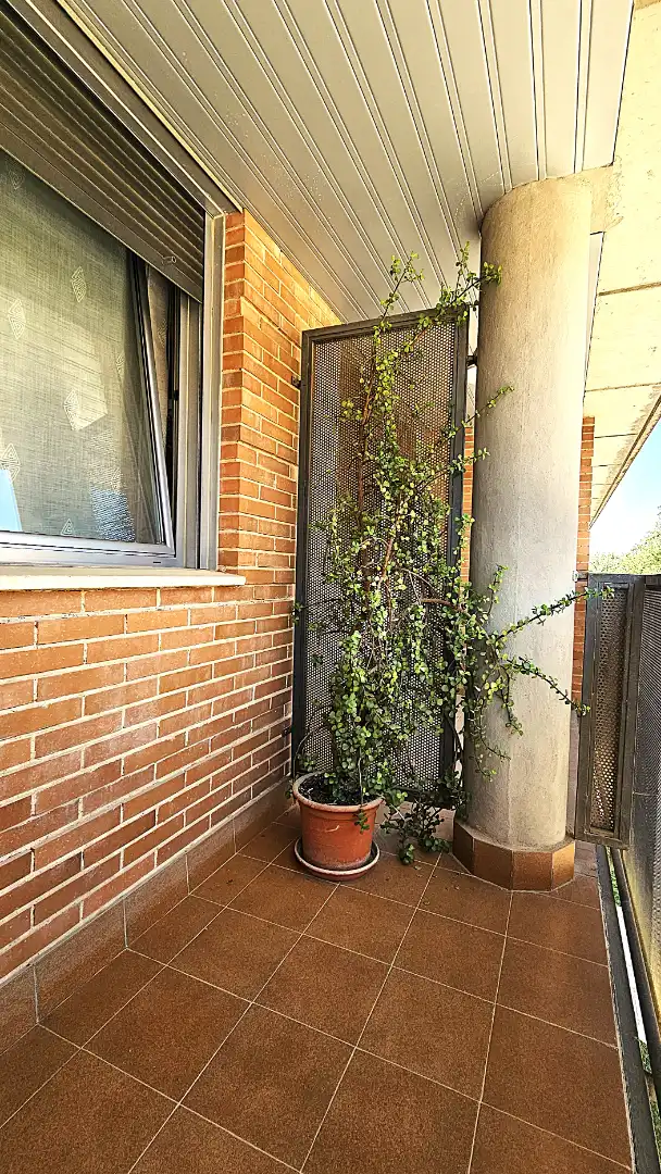 Terraza de Casa adosada en venta en Zaragoza con Aire acondicionado, Calefacción y Jardín privado