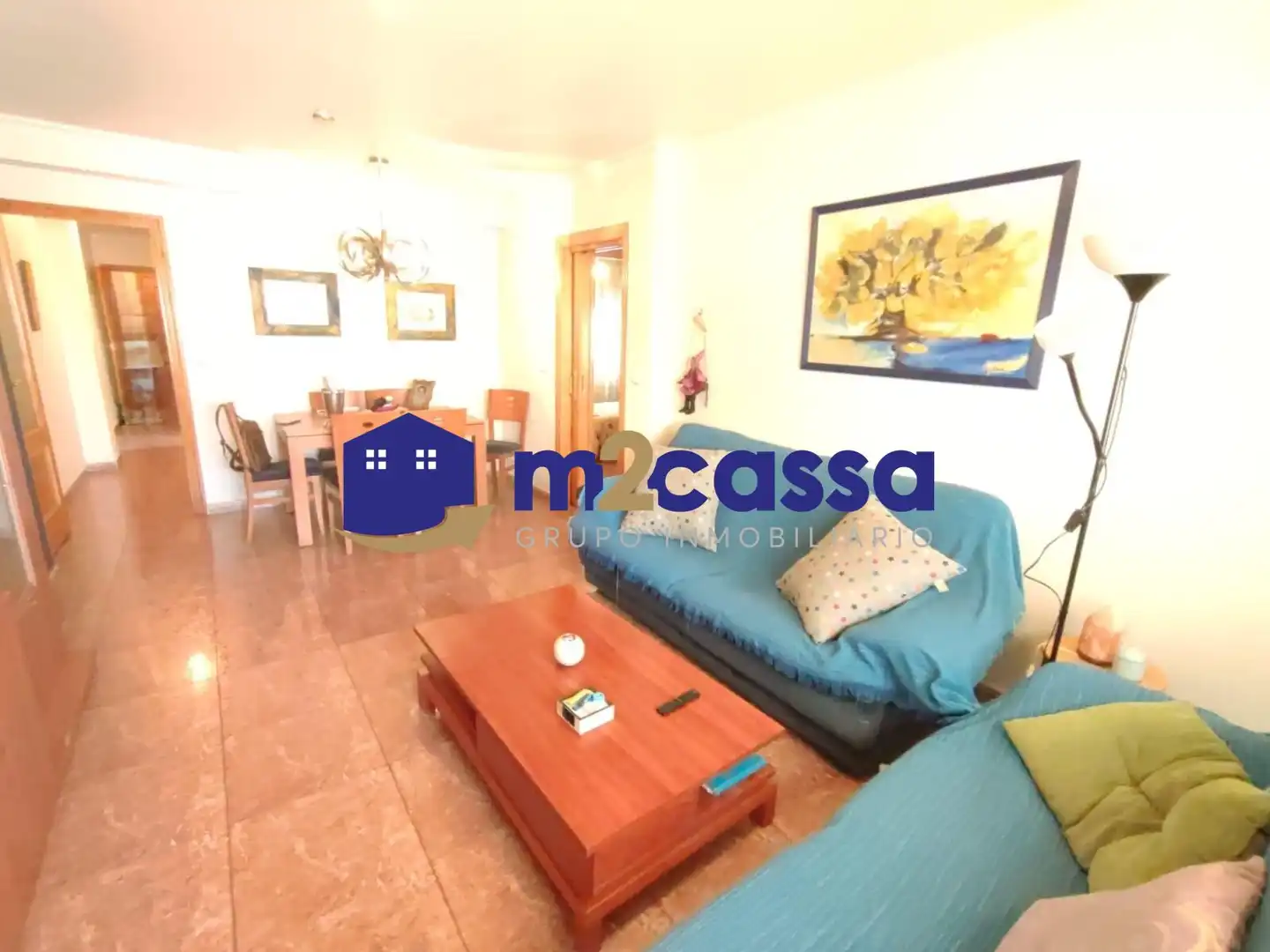 Sala de estar de Piso en venta en Lorca con Aire acondicionado, Trastero y Amueblado