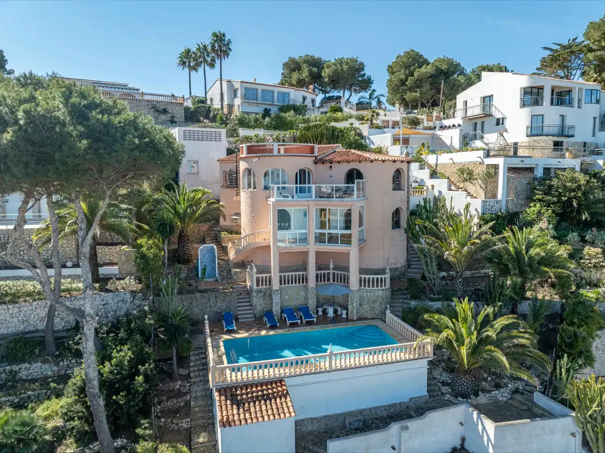 Exterior view of Houses for sale in Jávea / Xàbia  with Air Conditioner, Heating and Private garden