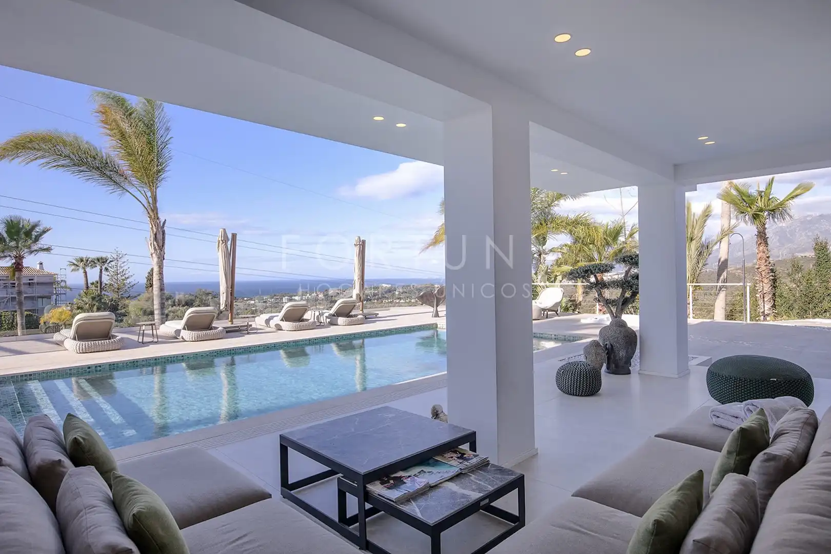Terraza de Casa o chalet en venta en Marbella con Aire acondicionado, Calefacción y Jardín privado