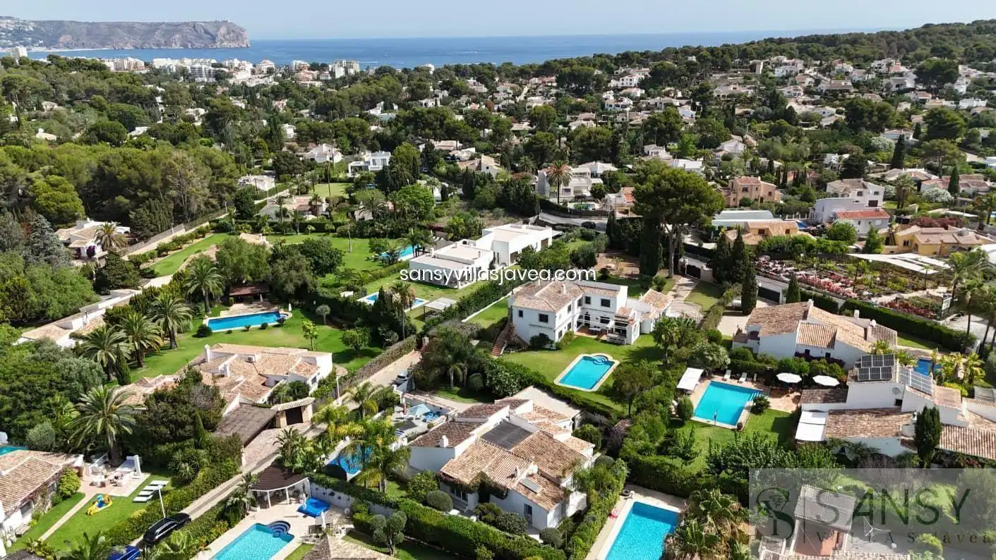 Vista exterior de Casa o xalet en venda en Jávea / Xàbia amb Aire condicionat i Traster