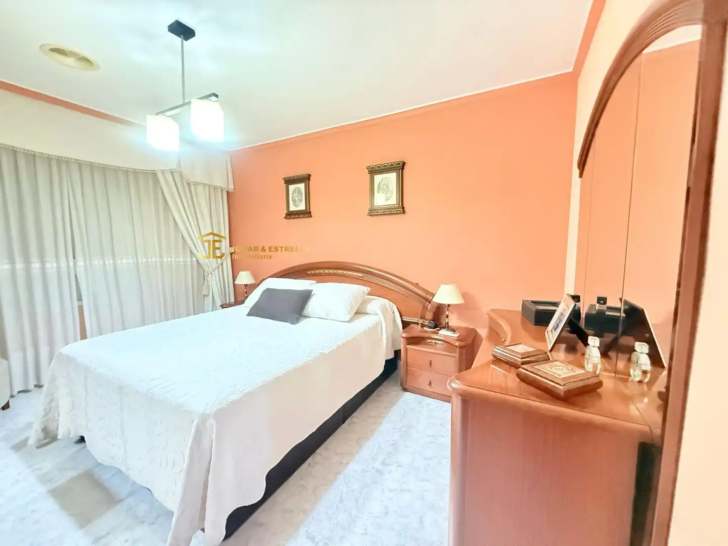 Bedroom of Flat for sale in Lorca  with Air Conditioner, Heating and Storage room