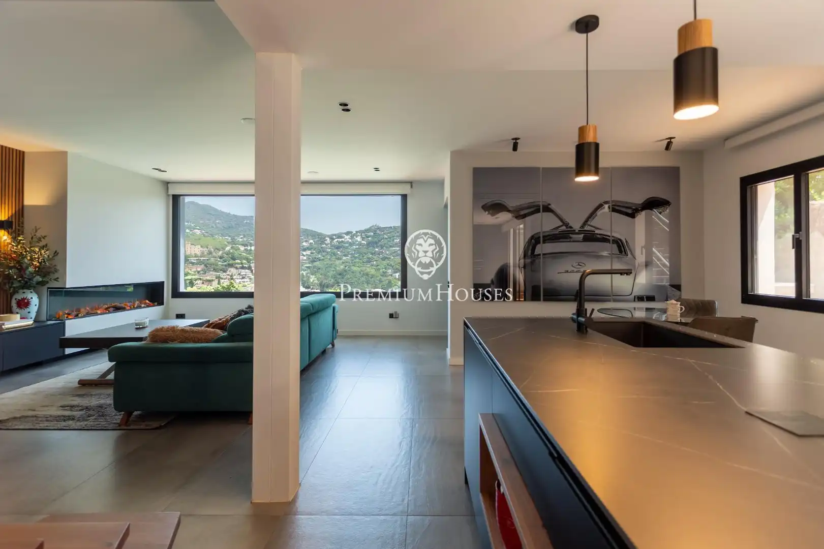 Cocina de Casa o chalet en venta en Cabrils con Aire acondicionado, Calefacción y Jardín privado