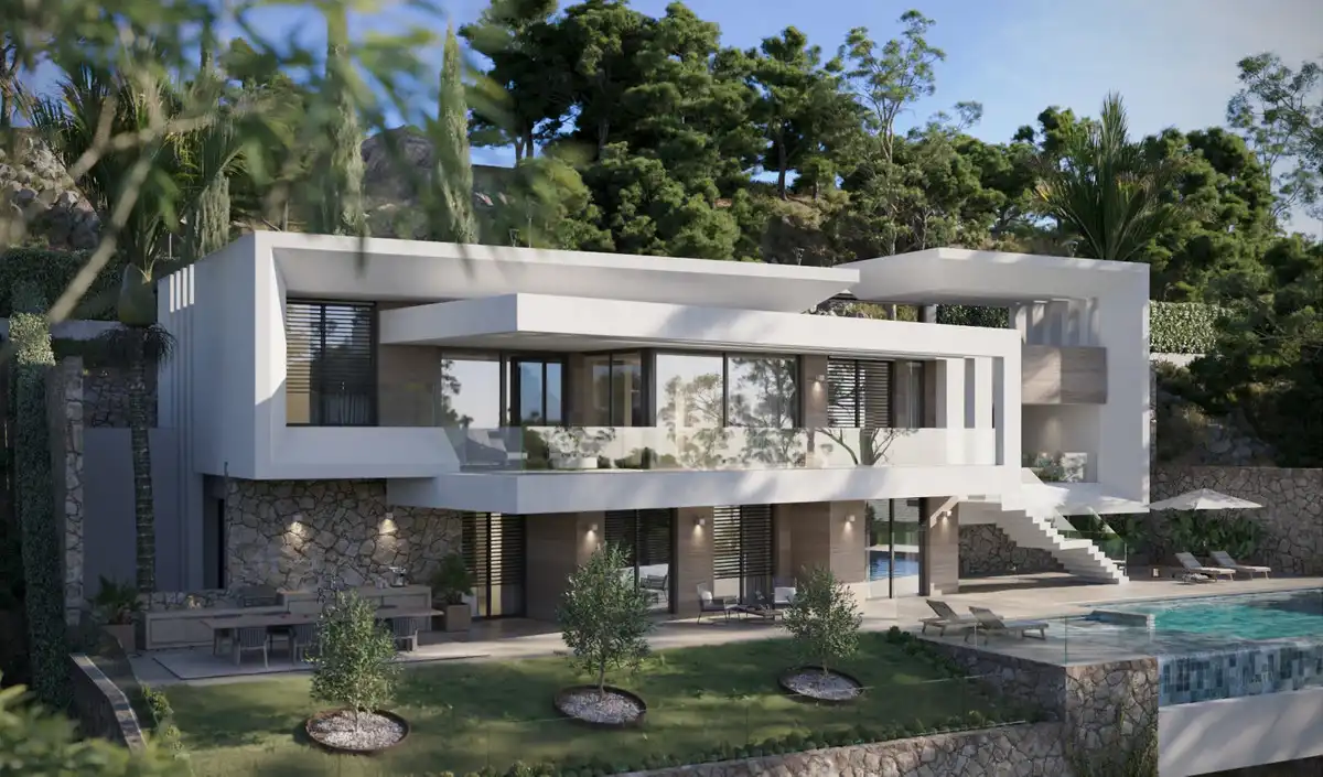 Chalet con piscina en venta en Casares Golf - Casares del Sol