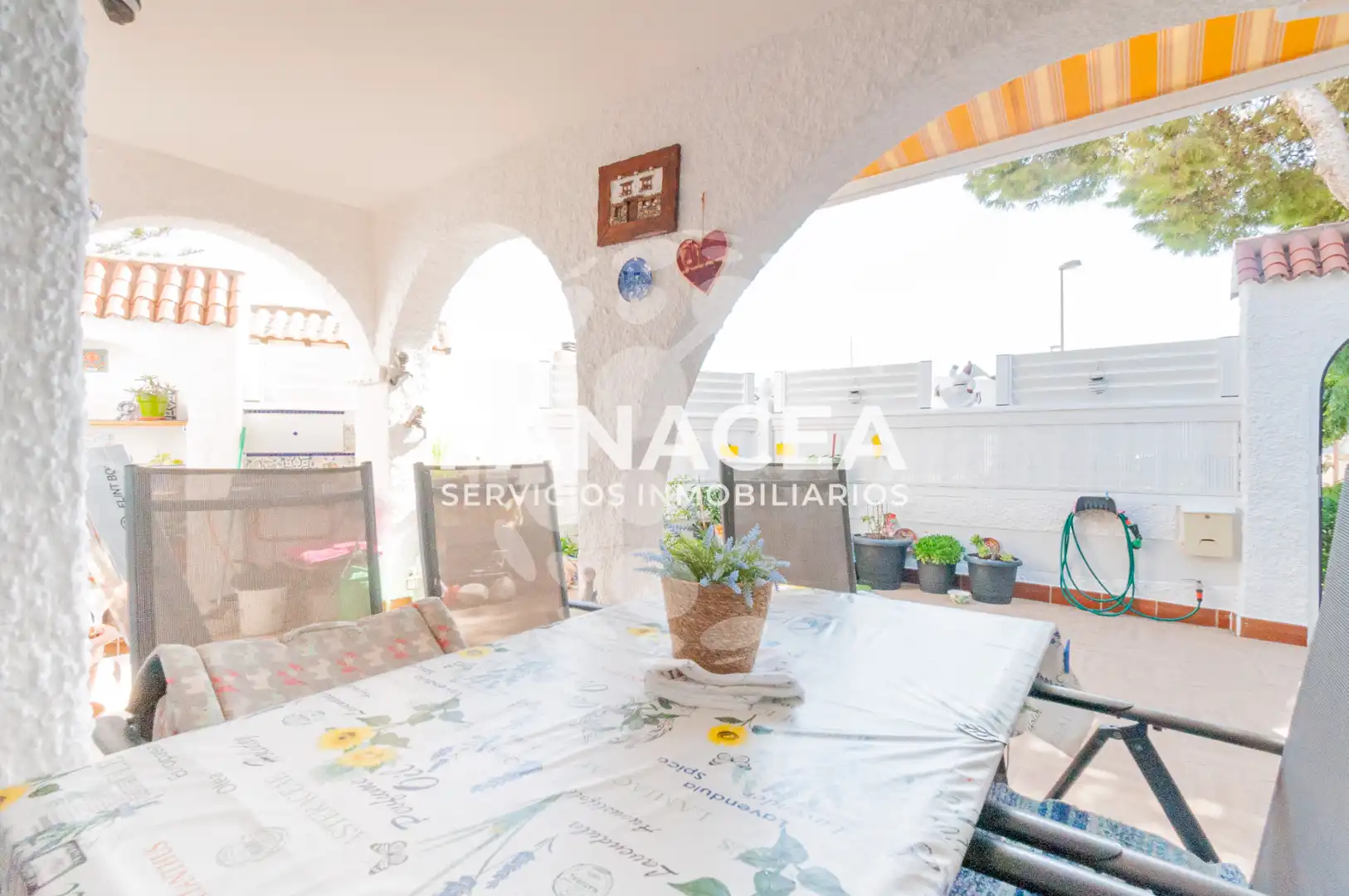 Jardín de Casa o chalet en venta en Vícar con Amueblado, Horno y Lavadora