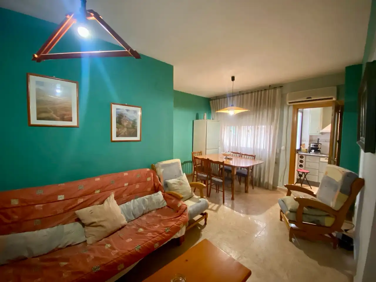 Sala de estar de Piso en venta en Ciudad Real con Aire acondicionado, Calefacción y Amueblado