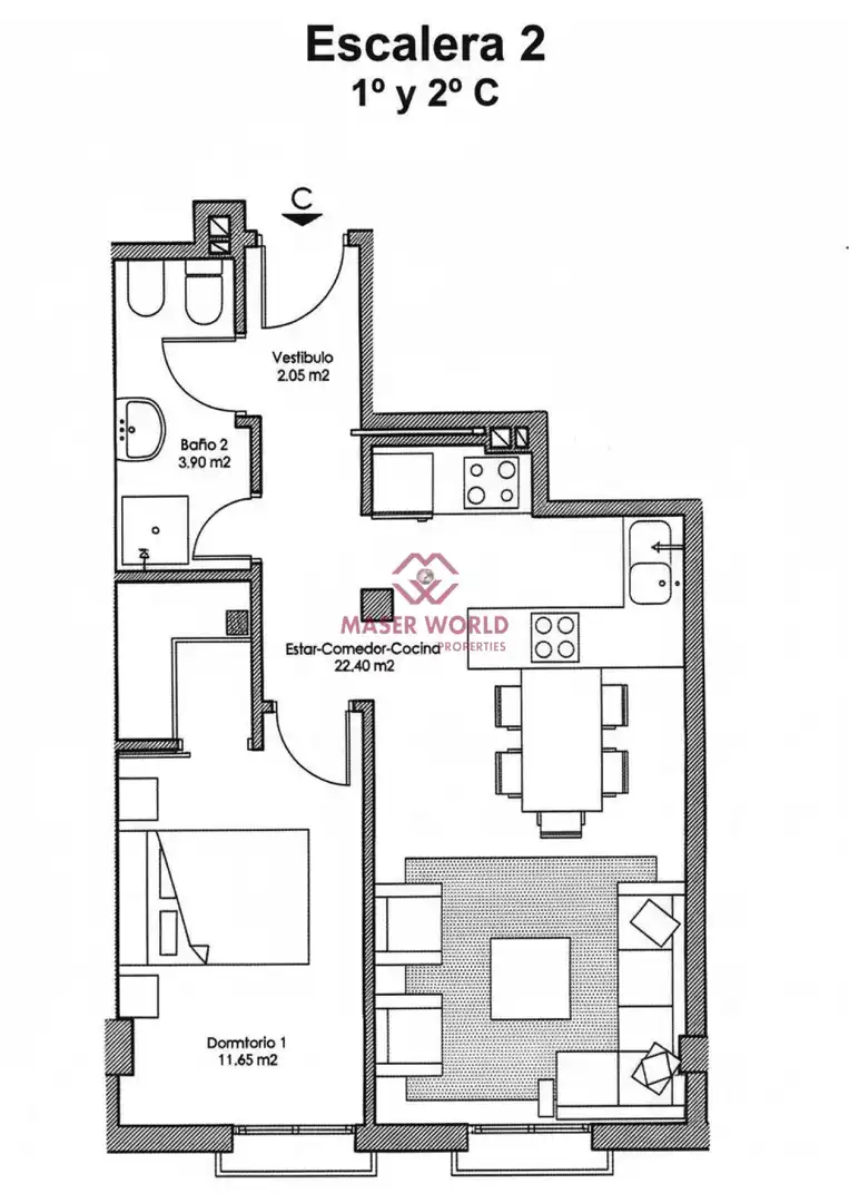 Apartament amb ascensor en venda a Campo de Murcia, imagen 21