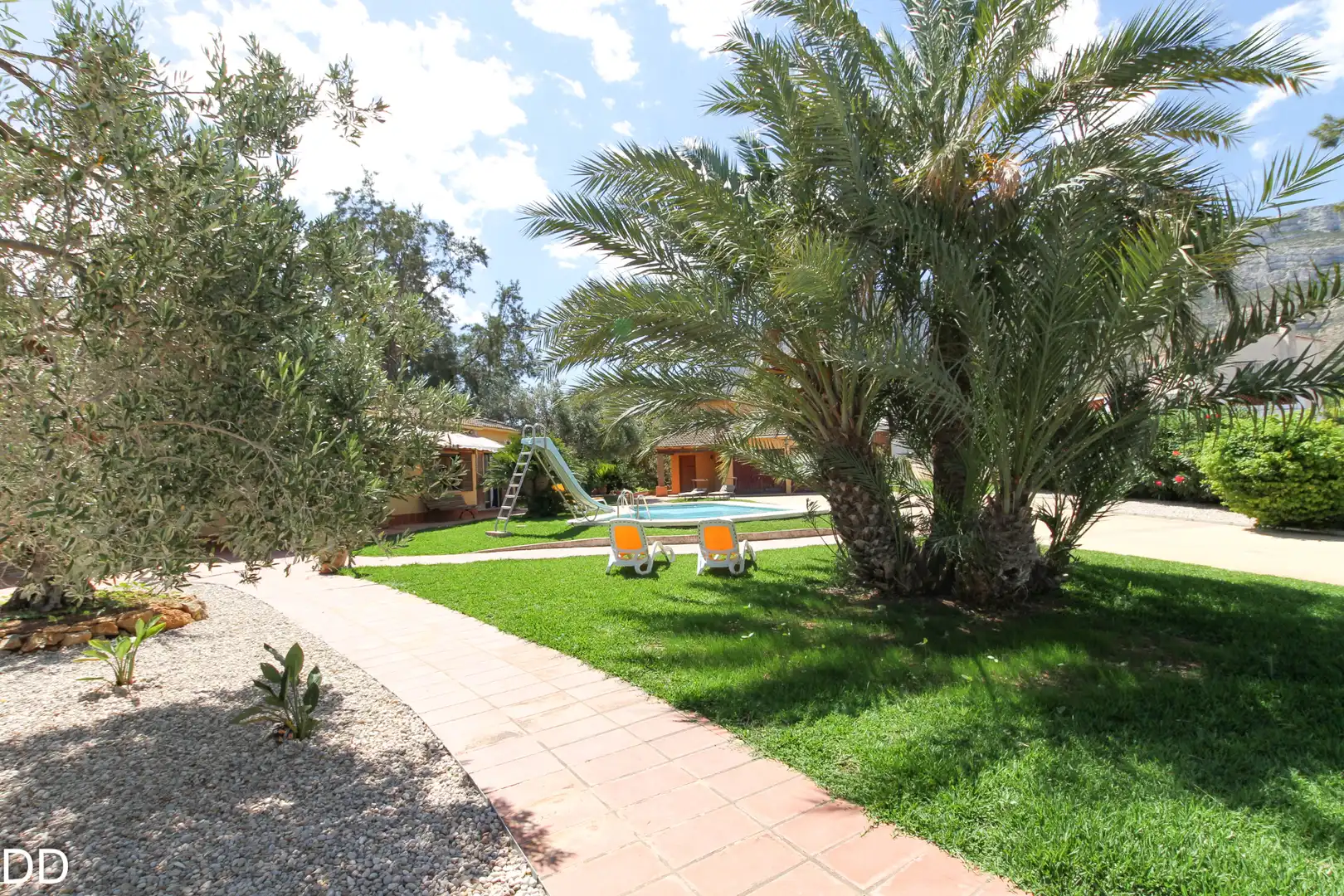 Jardín de Casa o chalet de alquiler en Dénia con Aire acondicionado, Calefacción y Jardín privado