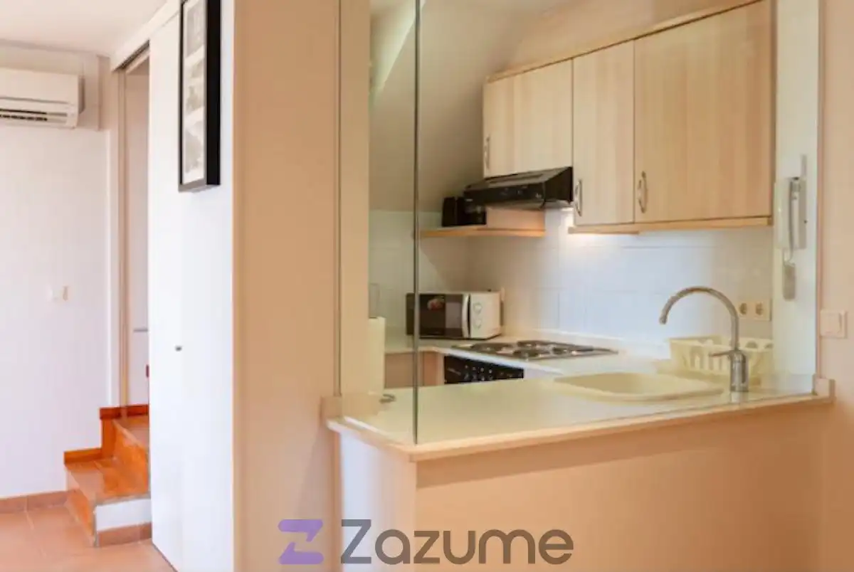 Cocina de Ático de alquiler en Sagunto / Sagunt con Aire acondicionado, Calefacción y Terraza