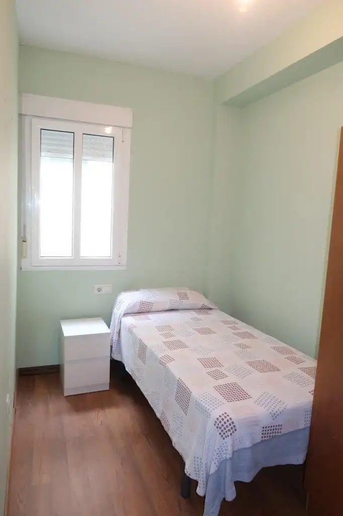 Bedroom of Flat for rent in A Coruña Capital   with Parquet flooring and Furnished