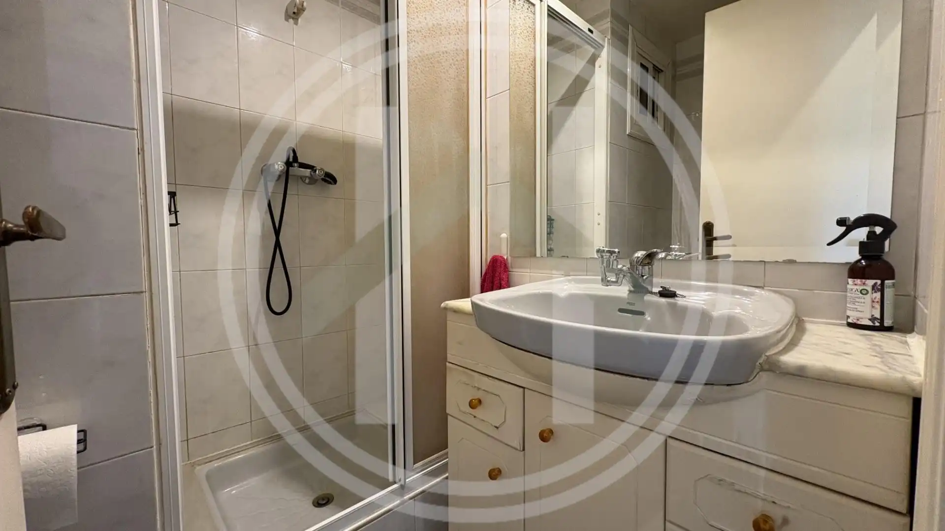 Badezimmer von Wohnung zum Verkauf in Granollers mit Klimaanlage, Heizung und Balkon