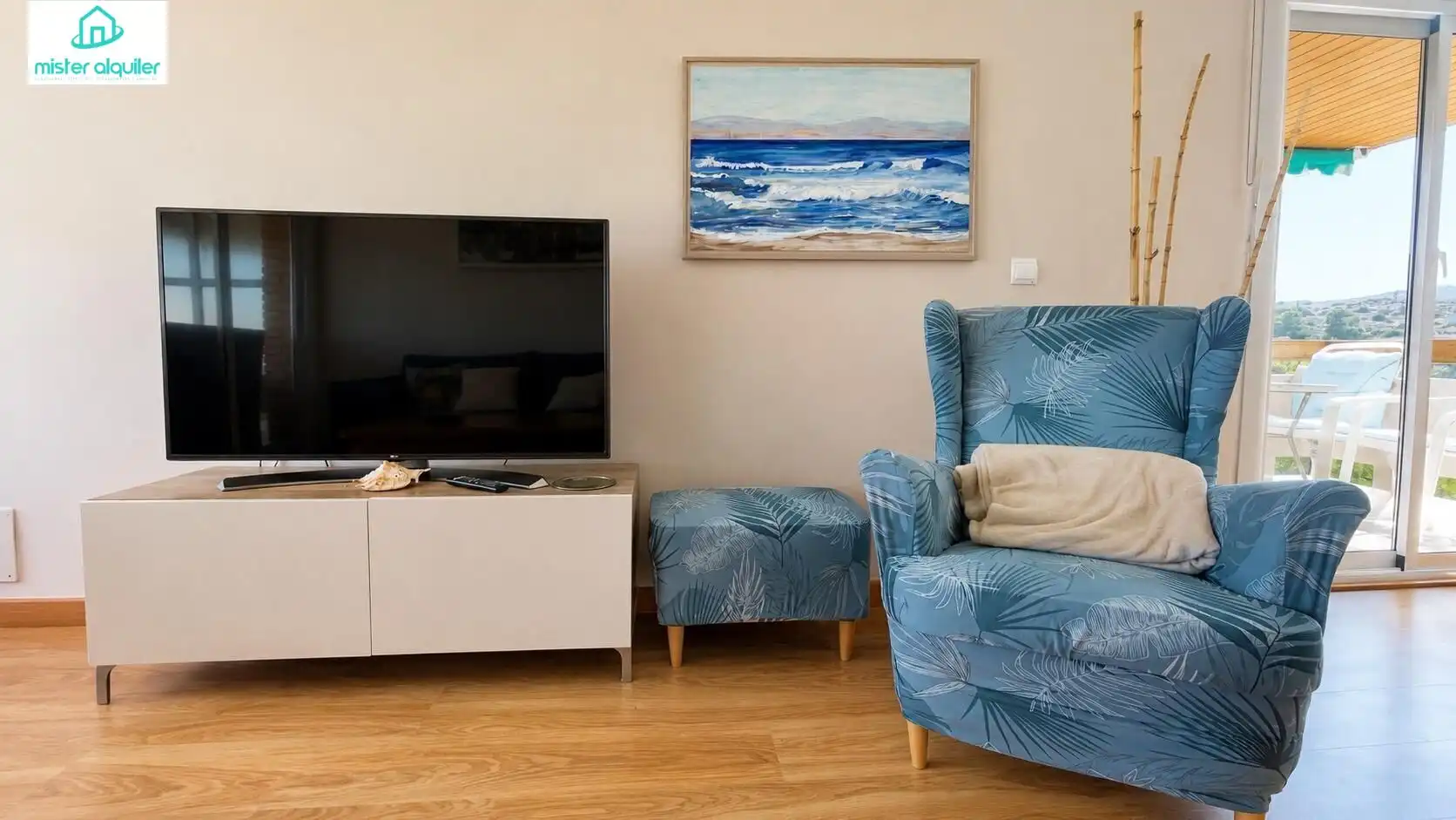 Living room of Apartments for rent in El Campello  with Air Conditioner, Heating and Terrace