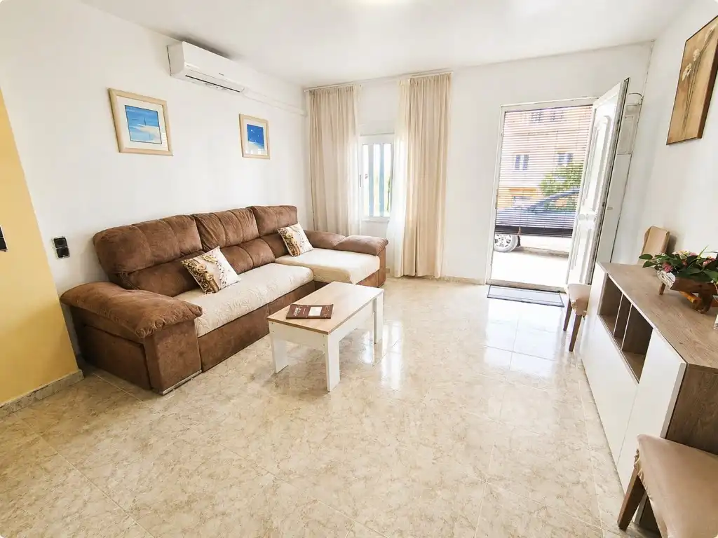 Sala de estar de Casa o chalet en venta en Vilallonga / Villalonga con Aire acondicionado, Terraza y Amueblado