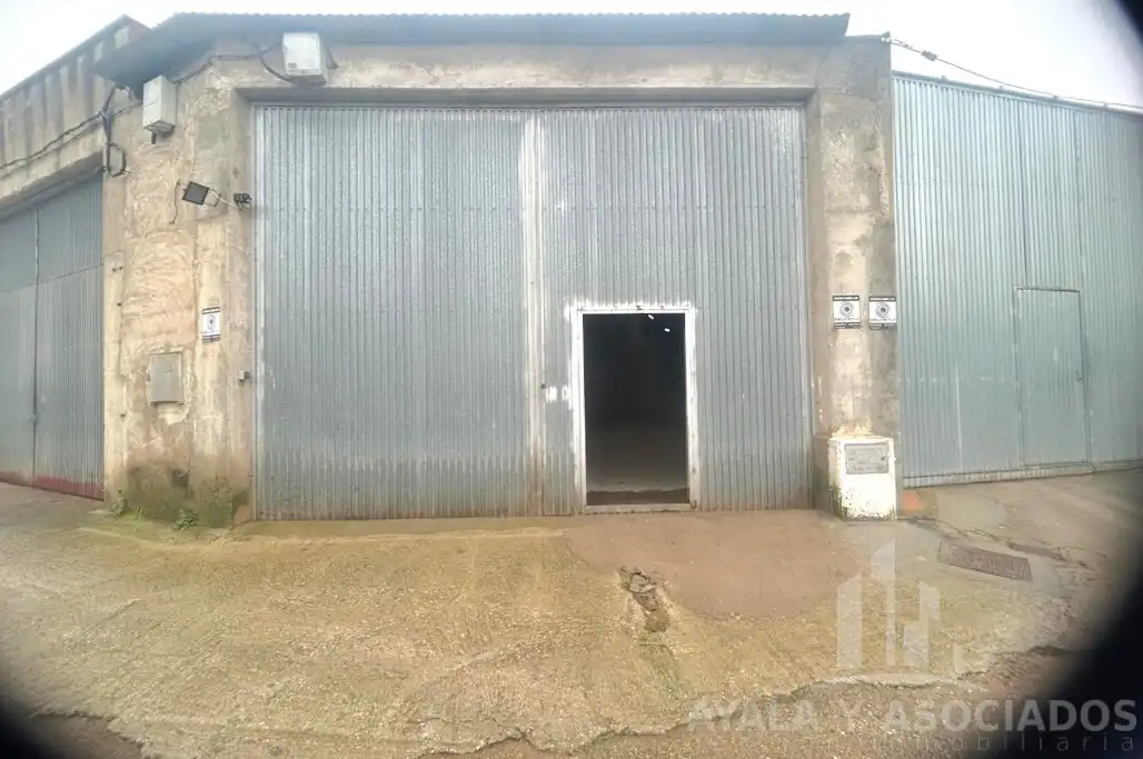 Vista exterior de Nave industrial en venta en Cartagena