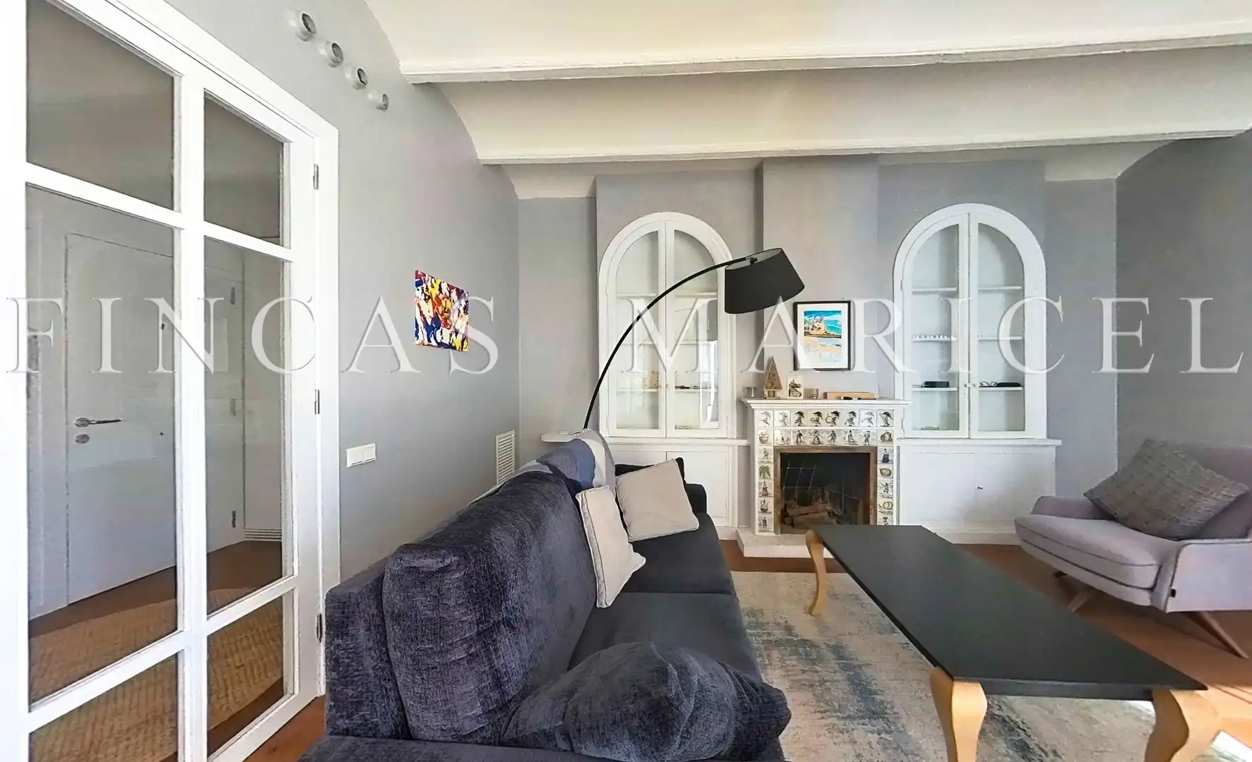 Sala d'estar de Pis en venda en Sitges amb Aire condicionat, Calefacció i Terrassa