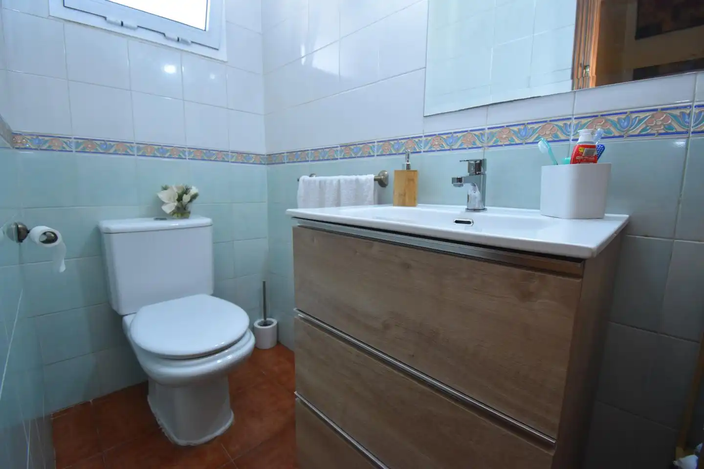 Baño de Casa o chalet en venta en Santa Pola con Aire acondicionado, Jardín privado y Piscina