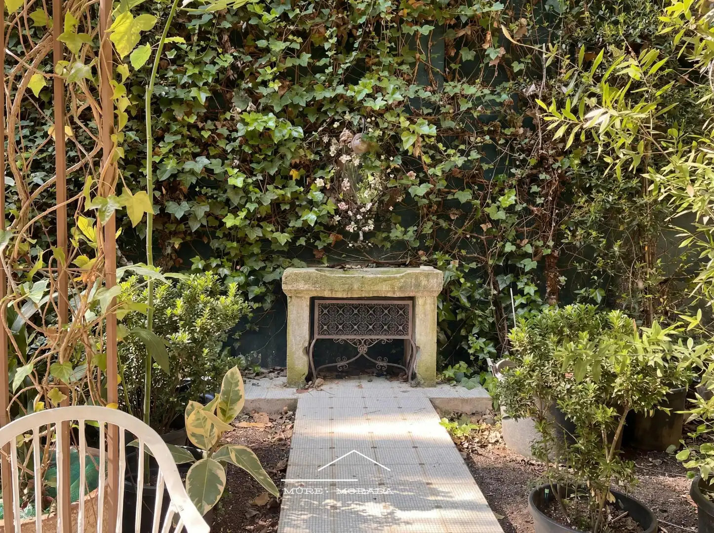 Garden of Lofts for rent in Barcelona  with Air Conditioner, Private garden and Furnished