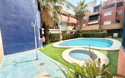 Swimming pool of Duplex for sale in Aldaia  with Air Conditioner, Heating and Balcony