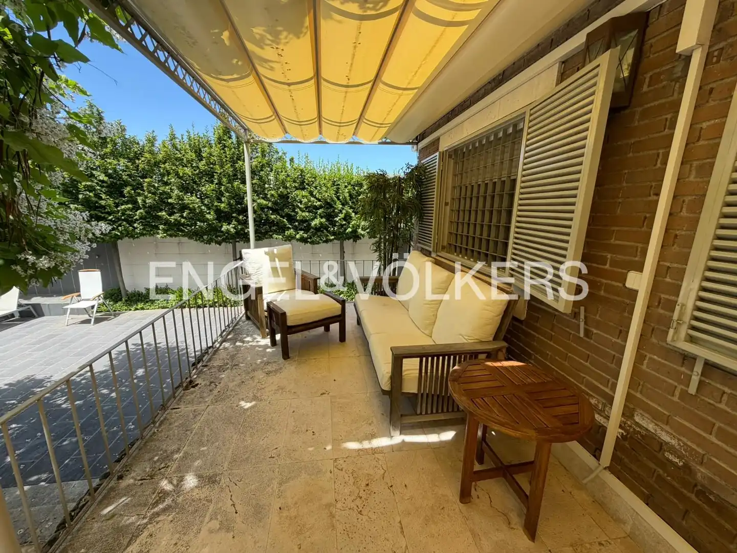 Terraza de Casa o chalet de alquiler en Soto del Real con Aire acondicionado, Calefacción y Jardín privado