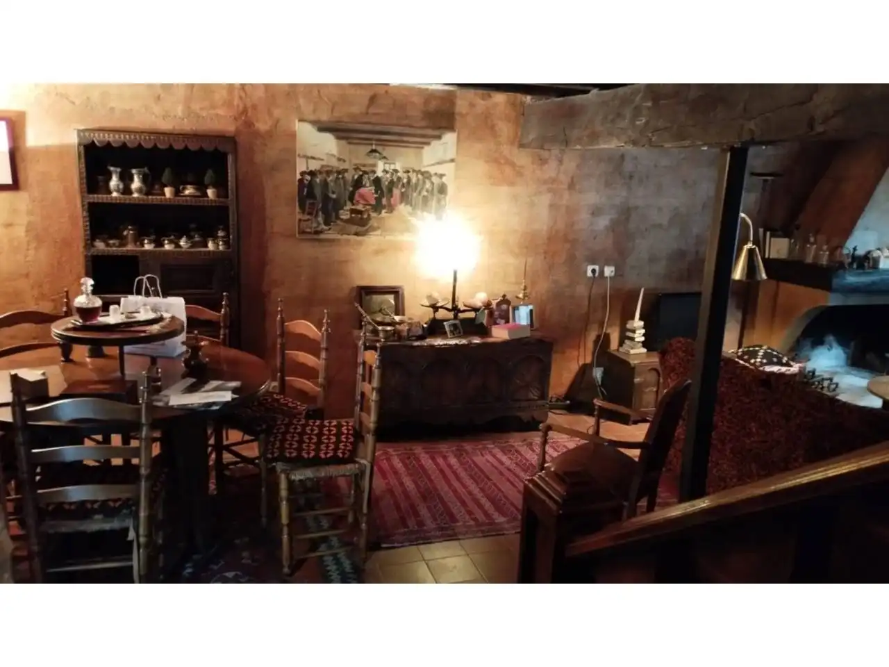 Menjador de Finca rústica en venda en Ribera d'Urgellet amb Calefacció i Moblat