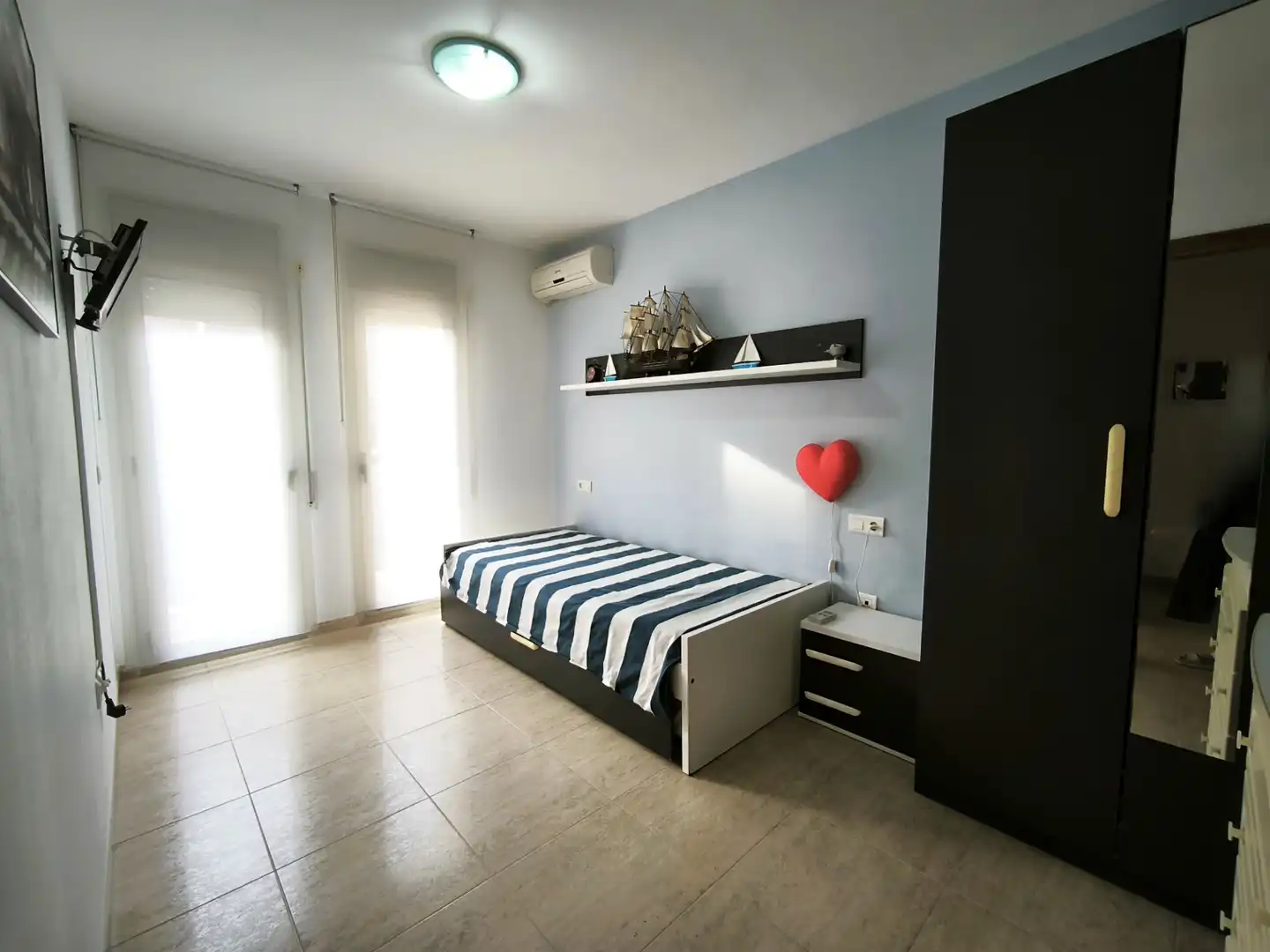 Bedroom of Duplexes for sale in La Ràpita  with Air Conditioner, Terrace and Furnished