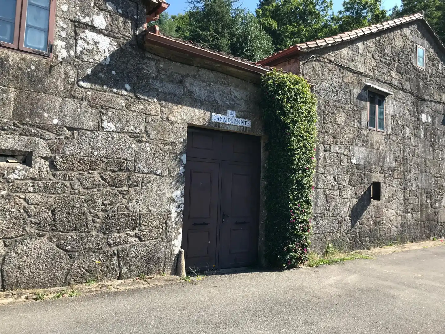 Vista exterior de Finca rústica en venta en Rois con Calefacción y Piscina