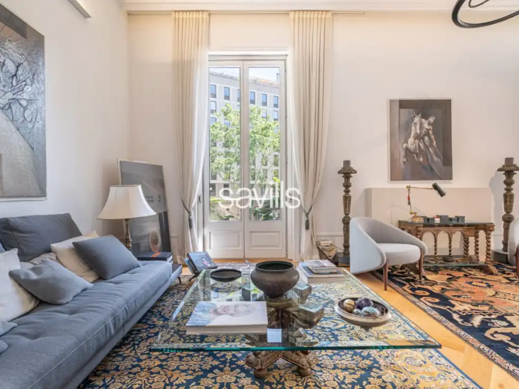 Sala d'estar de Apartament en venda en Barcelona amb Piscina, Moblat i Balcó