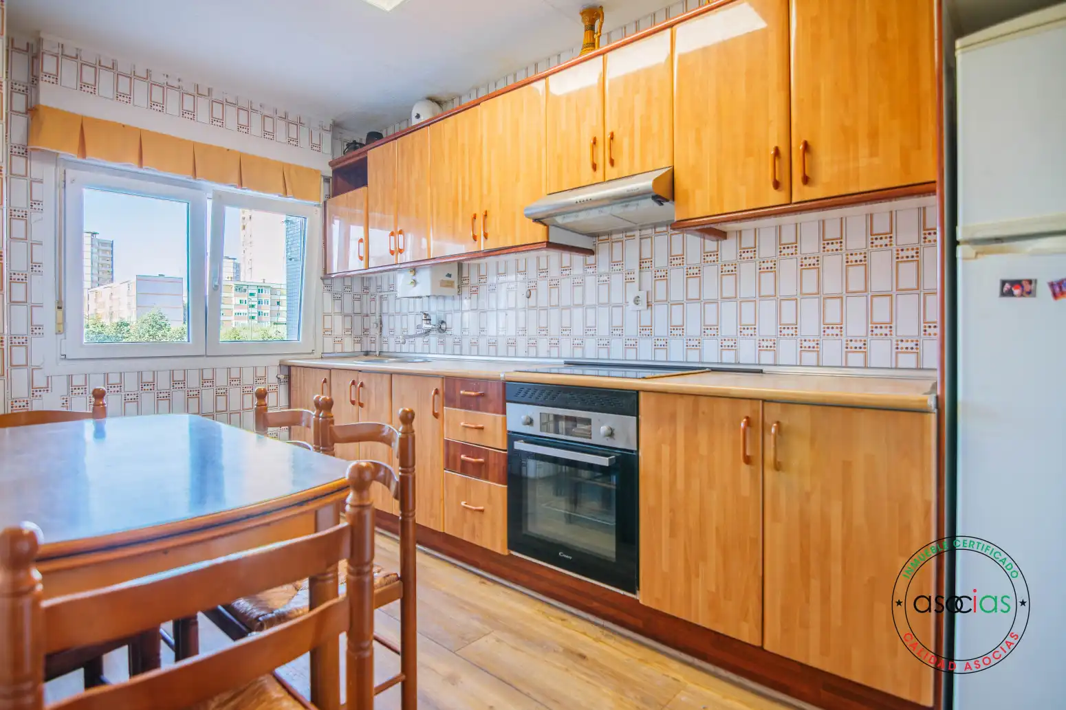 Kitchen of Flat for sale in Gijón   with Furnished