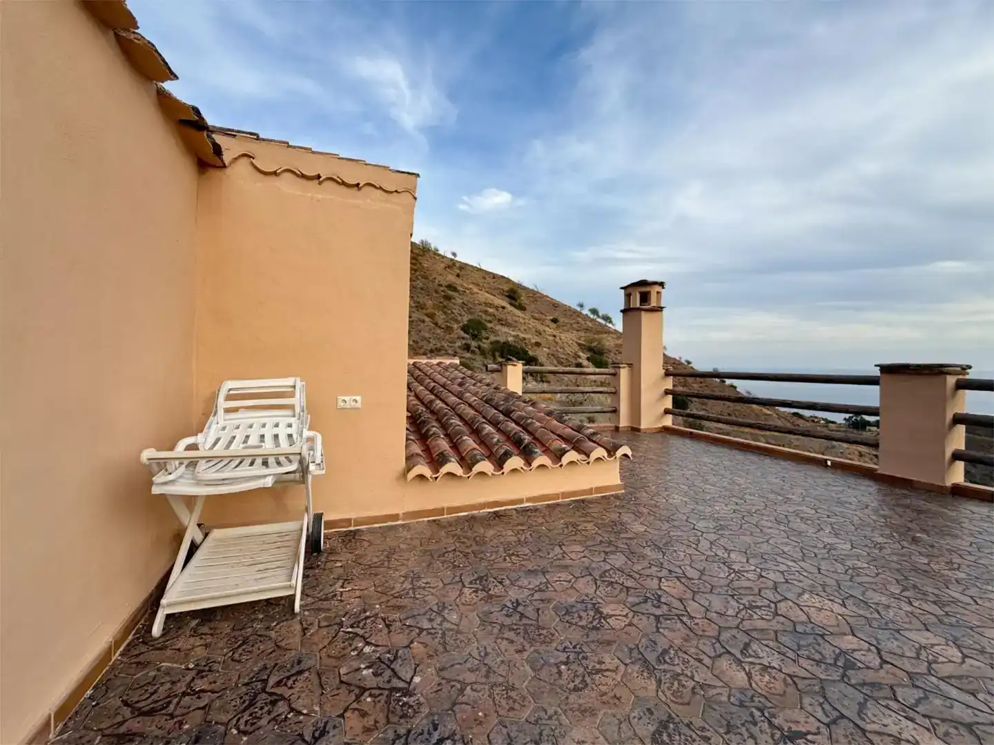 Terrasse von Country house zum Verkauf in Albuñol mit Klimaanlage, Privatgarten und Schwimmbad