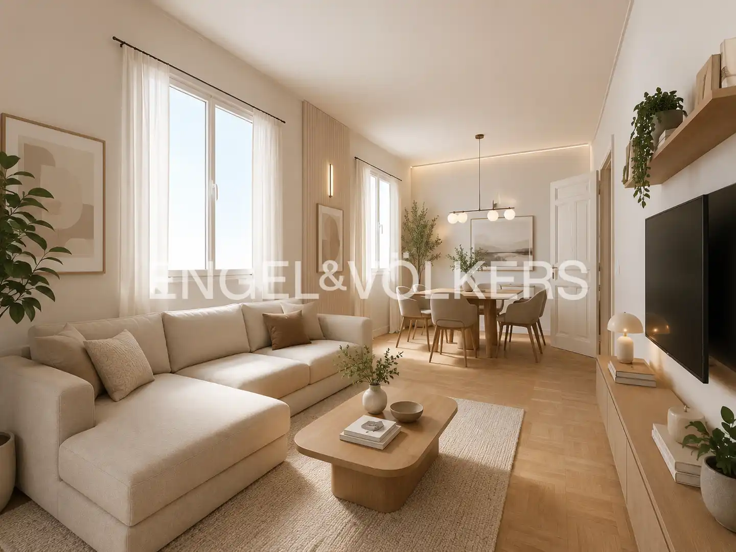 Living room of Flat for sale in Madrid  with Heating