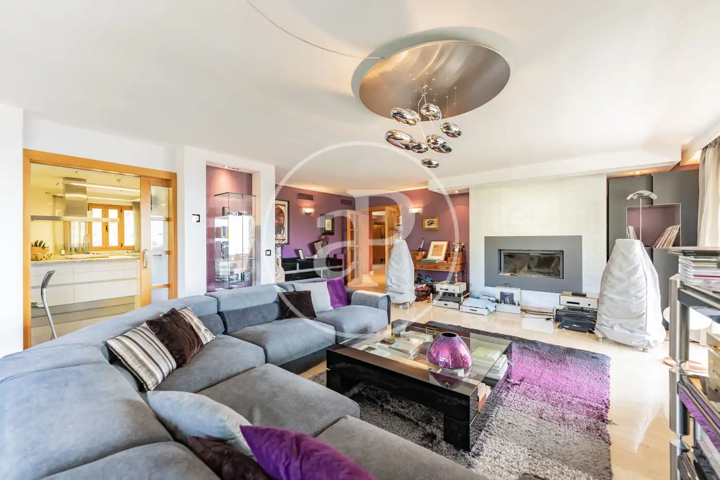 Wohnzimmer von Dachboden zum Verkauf in Calvià mit Klimaanlage, Heizung und Terrasse