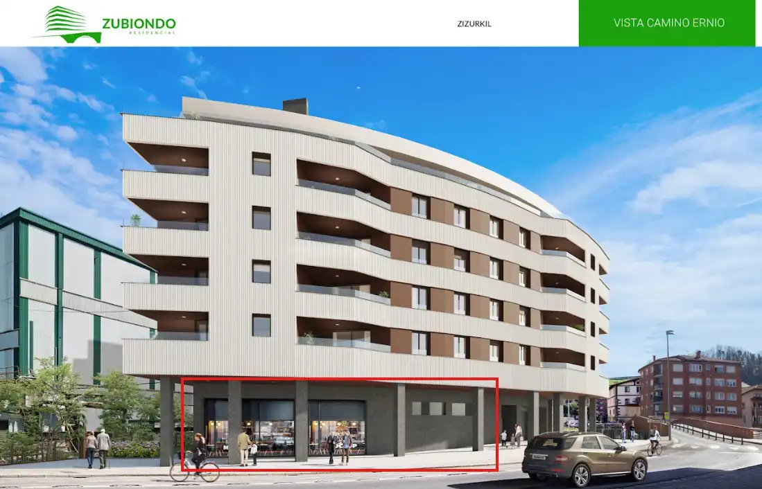 New build Business premises for sale in Ernio Bidea 6, imagen 2