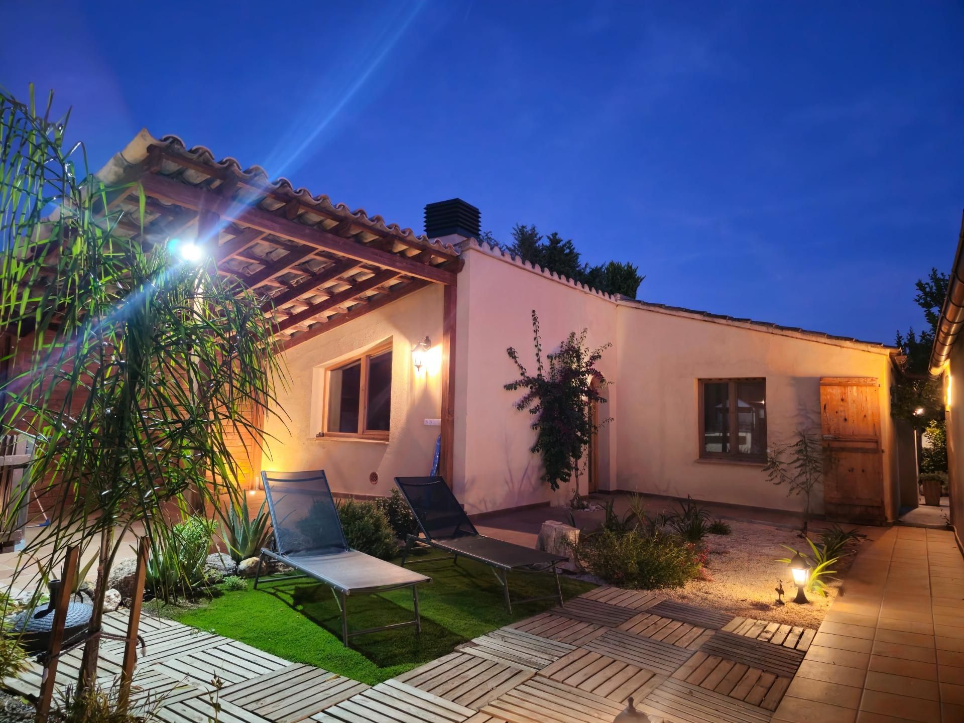 Garden of House or chalet to rent in Sant Martí Sarroca  with Private garden, Terrace and Swimming Pool