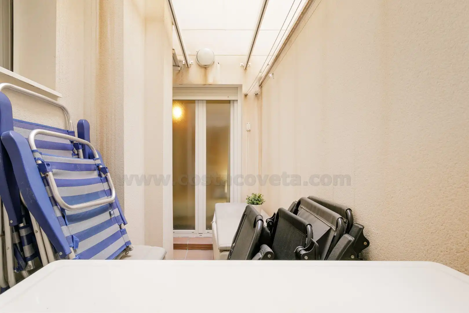Balcony of Apartments for sale in El Campello  with Air Conditioner, Terrace and Furnished