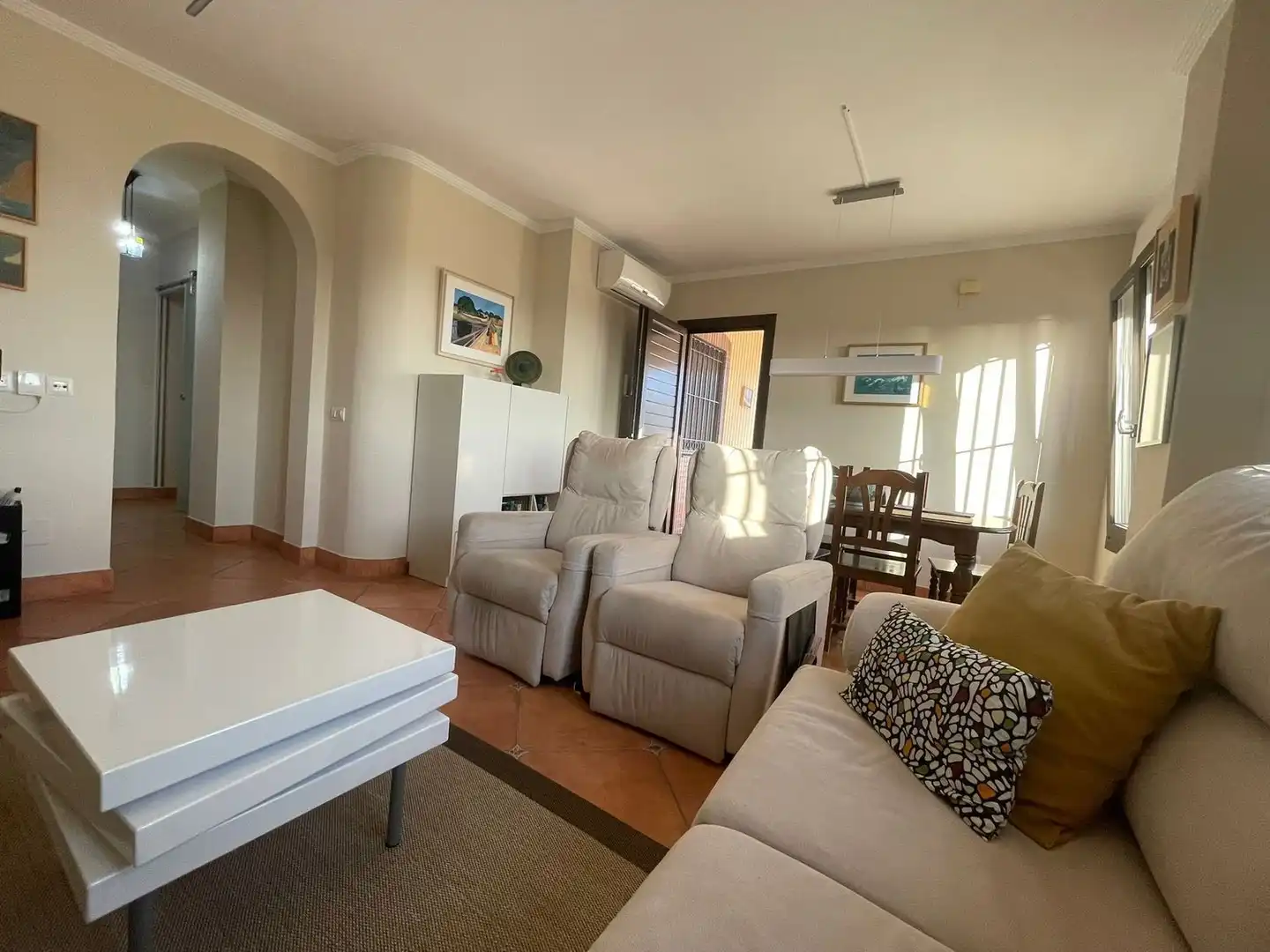 Sala de estar de Casa o chalet en venta en Mazagón con Aire acondicionado, Jardín privado y Terraza