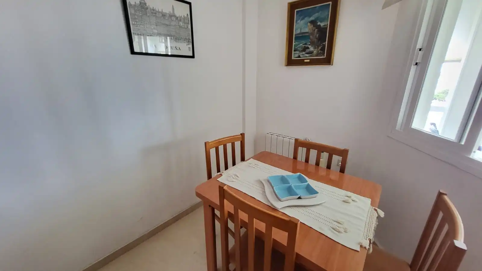 Dining room of Flat for sale in Rincón de la Victoria  with Terrace, Furnished and Washing machine