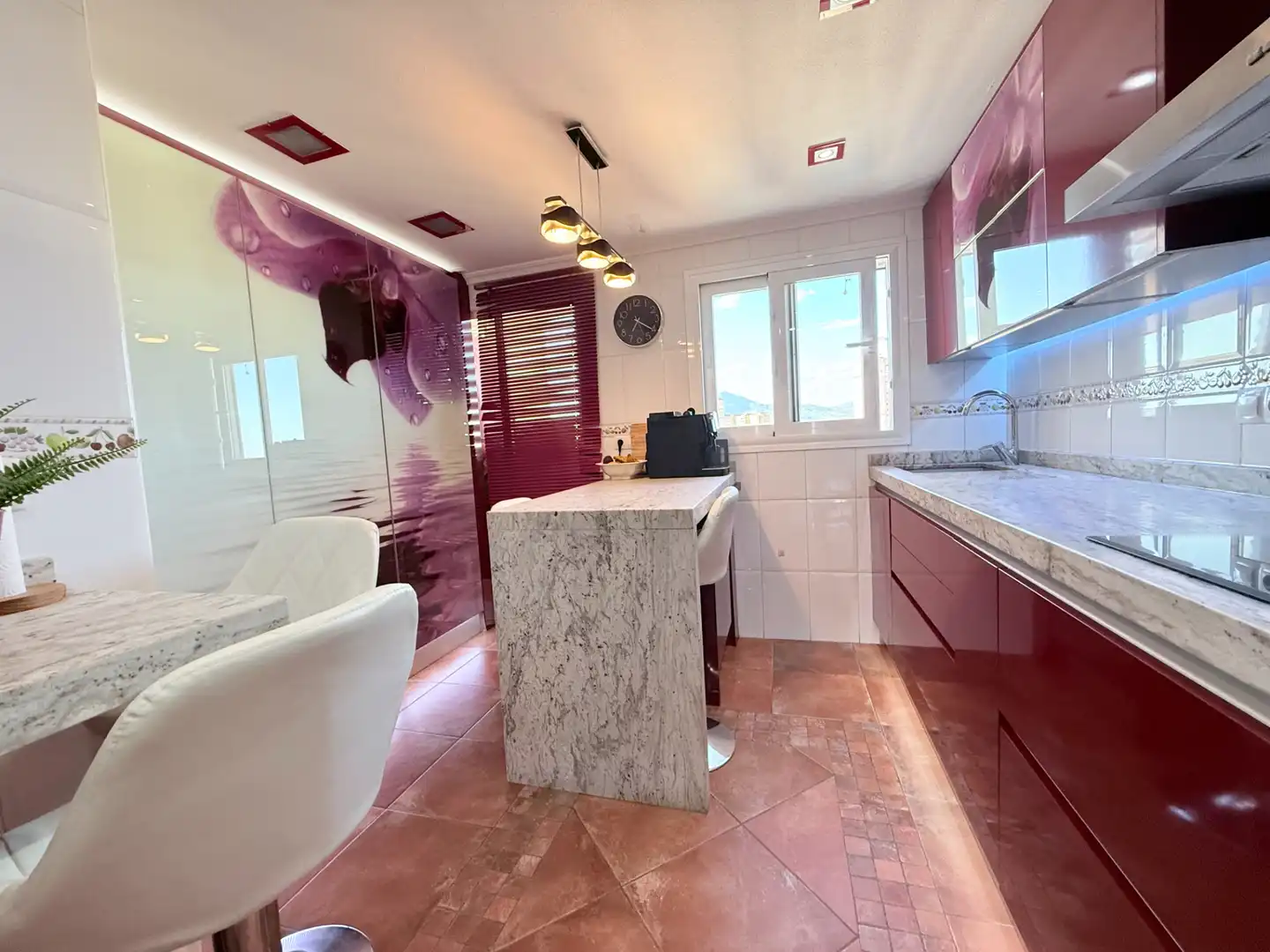 Badezimmer von Wohnung zum Verkauf in El Campello mit Klimaanlage, Heizung und Parkett