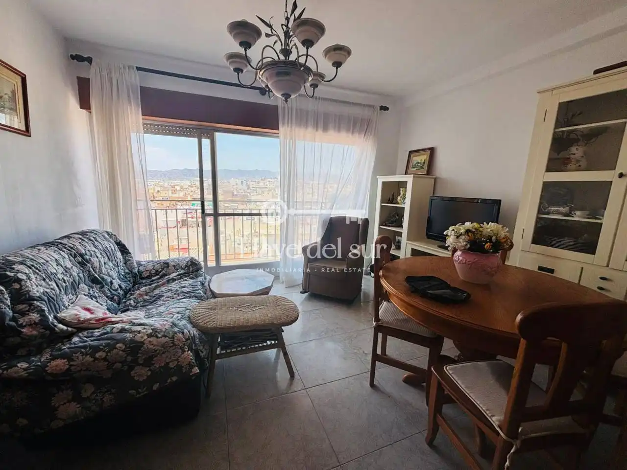Wohnzimmer von Wohnung zum Verkauf in Águilas mit Möbliert und Balkon
